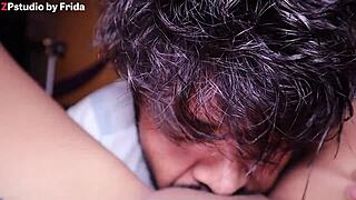 Giving Oral To Sexy Mexican Frida!