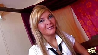 Wow, this sexy blonde skinny ass bitch loved that hard anal fuck fest!