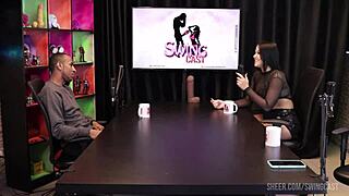 Compilados Do Negro Top Delicia E Alice Vasconcelos No Swing Cast Com Tifany Rocha - Watch On Sheer Red