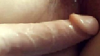 Japanese FTM gets off with dildo while watching erotic clips, wow!