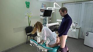 fucked a doctor doggy style in office during appointment