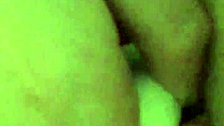 Fucking My Pierced Pussy In Crotchless Panties With Vibrator To Loud Orgasm!