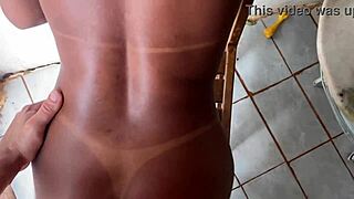 Craving to Devour My Brazilian Stepdaughter's Sexy New Tan Lines