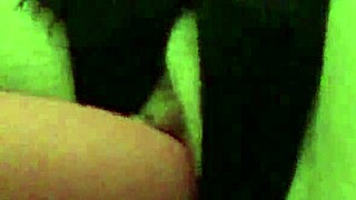 Fucking My Pierced Pussy In Crotchless Panties With Vibrator To Loud Orgasm!