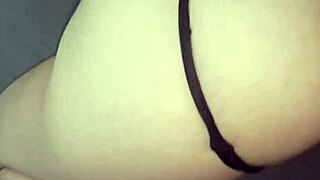 que delicia when he pulls my panti aside and slides in