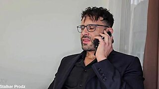 kristina grace, slutty employee, endures rough dp and dap from boss and colleague