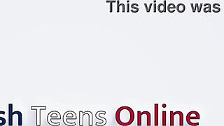 Have you seen this British teenage student getting absolutely railed?