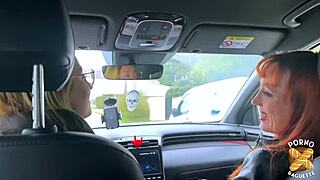 Luna, Stunning Redhead, Craves Only Hardcore French Sex Action