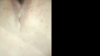 culona mexicana with natural tits gets anal whipping in missionary.
