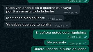 whatsapp chat with friend's boss leads to another encounter