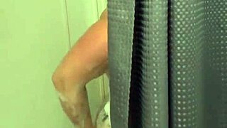 stepbro and stepsis sharing shower, things getting wet and soapy with big tits