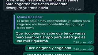 whatsapp chat with friend's boss leads to another encounter