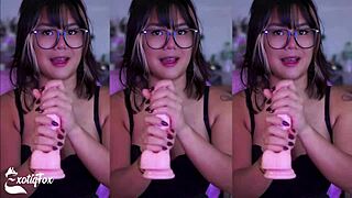 Exotiqfox teases in solo JOI, talking dirty for your dick play. She begs you to pound her ass hard.