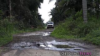 I Tie Up Teen 18+ And Rail Her Pussy