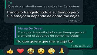 whatsapp chat with friend's boss leads to another encounter