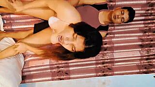 Young Step Sister Fucks Without Condom!