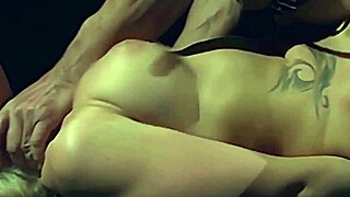 So, the master got mad and slammed his big dick into her cunt.