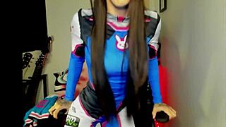 Yo, D.Va cosplay goddess is rewarding your good behavior with sexy moves! 😍