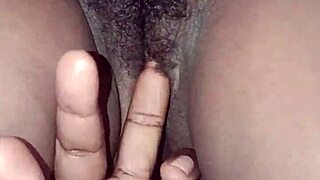 my hairy pussy up close, dripping wet for you to see