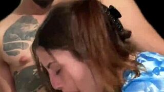 testing my stepsister's throat with sloppy blowjob - massy sweet payo pro