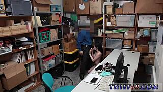 hey, did ya see that huge tits teen squirt in the office with the lp officer?
