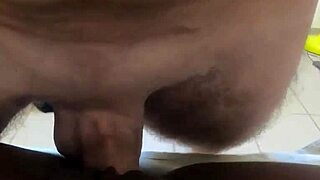 Dialogic young ebony slut says she loves being covered in cum