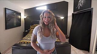 So, my hot step-mom is desperate to get pregnant right now