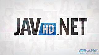 Japanese model shows off curly pussy in high-definition compilation.