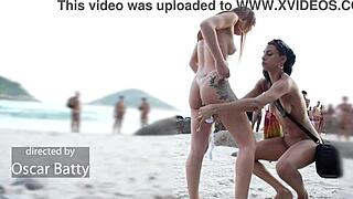 Giih Spanik Gets Fucked In Public With Monster Cock