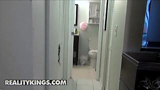 Black GFs Bria Marie and Bruno Dickenz get down in a steamy sex tape for Reality Kings.