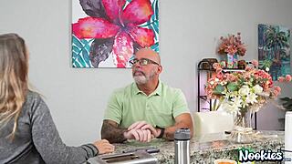 Cheating hubby busted - nookies double dose therapy