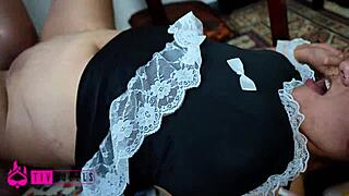Powerful Boss - Hot Brazilian Maid Cleans and Screws Hard