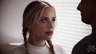 Mi Padrastro Gives Blonde a Creampie Lesson With Handjob