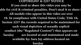 Sara Jay performs solo with huge toys