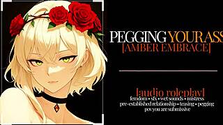 Hey, Let’s Dive into F4M Erotic Audio with Amber’s Wild Strapon Play