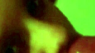 Amanda gives a blowjob and receives a creampie in this homemade webcam session.