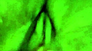 retro blue film striptease and masturbation