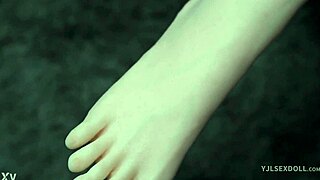 Asian pussy of hot YJL sex doll gets worked in steamy action. Her perfect body drives wild