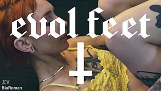 Yo, This Bitch Controls You with Her Pussy and Feet Fetish