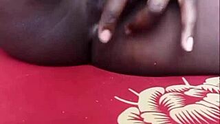 fingering myself super fast and cumming hard everywhere.