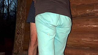 I had wild public sex at the barn with a pregnant stranger squirting everywhere.