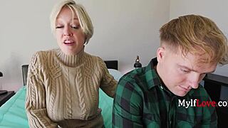 family trip gets outta hand with dee williams, oops, clothes ripped on bed... my bad