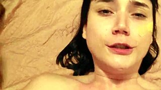 these two hot sluts swap partners, fucking loud, moaning, and squirting hard in a wild session