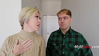 family trip gets outta hand with dee williams, oops, clothes ripped on bed... my bad