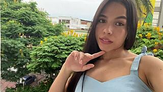 Rica Colombiana Showing Off Her Wild Side in Solo