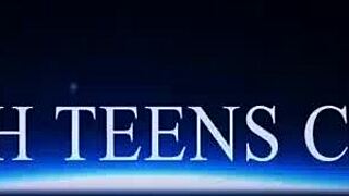 Teen College Student Strips And Masturbates