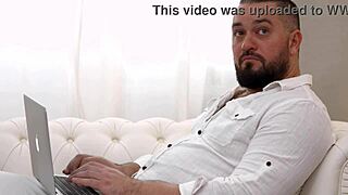 Sofa Weber and Mary Frost Dive into FFM Threesome with Strapon on Couch