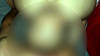 feeling the cum in my wife's ass then switching to pussy with karina and lucas