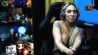 Ruan Begs for a Kiss from Bruna Lambertini, She Sits Naked on His Lap, Cock Rises - Full Podcast on Sheer Red