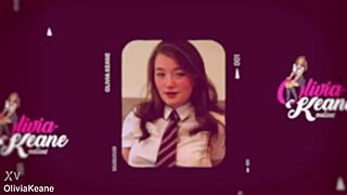 British student slut gets spanked by fat classmate in homemade fetish session.